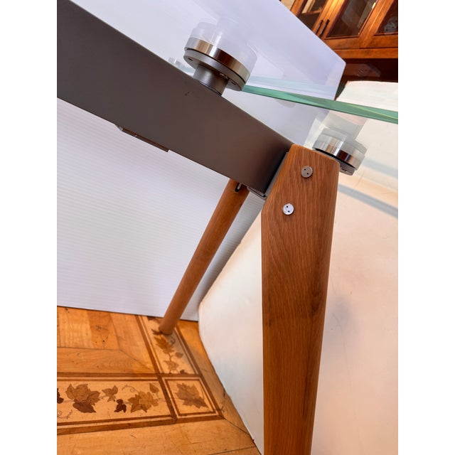 BoConcept Monza Extendable Glass Dining Table For Sale - Image 4 of 12