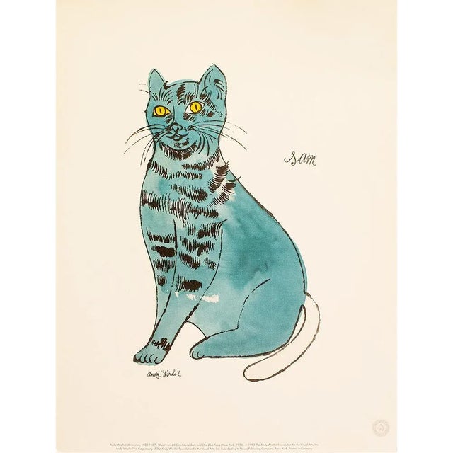 1993 the Andy Warhol Foundation Lithograph After Andy Warhol "Sam" For Sale In Dallas - Image 6 of 6