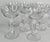 This is Fostoria Glass's holly/ laurel in a champagne coupe. I have eight of these long stemmed beauties, ready for your...