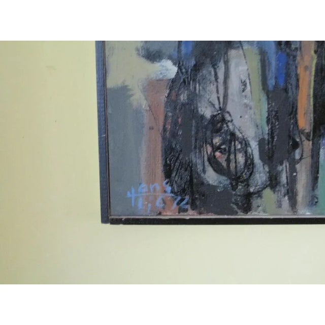 Hans Lie (Suriname 1941). Took part in many exhibitions at home and abroad. Works mainly in the abstract expressionist...