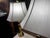A classic matching set of vintage table lamps by Chapman Manufacturing Company. This pair features heavy, solid cast brass...