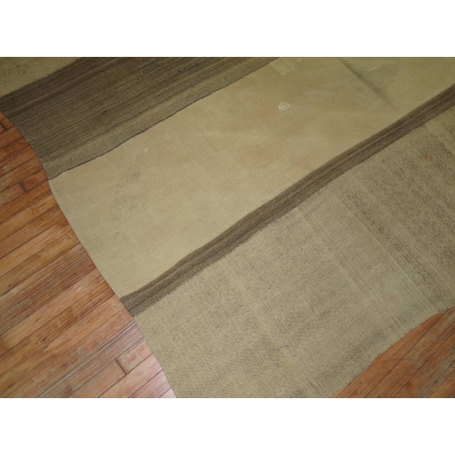 Vintage Turkish Kilim - 8'1" x 8'10" For Sale In New York - Image 6 of 12