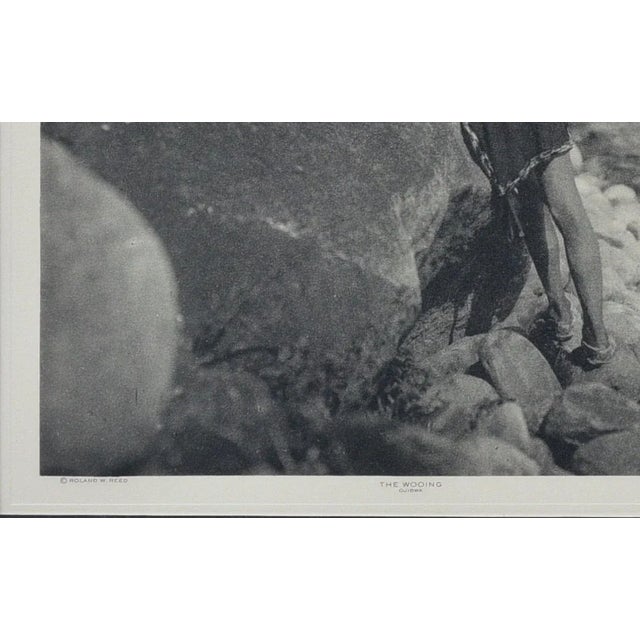 Realism Roland Reed (1864-1934), the Wooing, Photogravure, Circa 1910 For Sale - Image 3 of 3