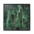 Contemporary Comet Green Flare Hand Painted Original Art For Sale - Image 3 of 7