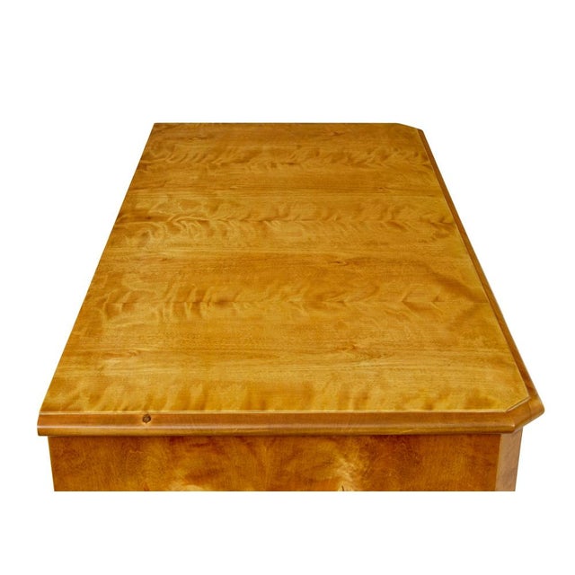 Swedish Birch Chest of Drawers, 1880 For Sale - Image 6 of 10