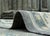 Black Turkish Oushak Rug 4'2" x 5'2" #17160 For Sale - Image 8 of 8
