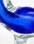 Large Vintage Cobalt Blue Murano-Style Art Glass Crested Bird Sculpture – Hollywood Regency / Coastal For Sale - Image 12 of 12
