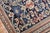 Folk Art Late 19th Century Antique Zabihi Collection Caucasian Perpedil Blue Rug - 3'5" X 5'1" For Sale - Image 3 of 17
