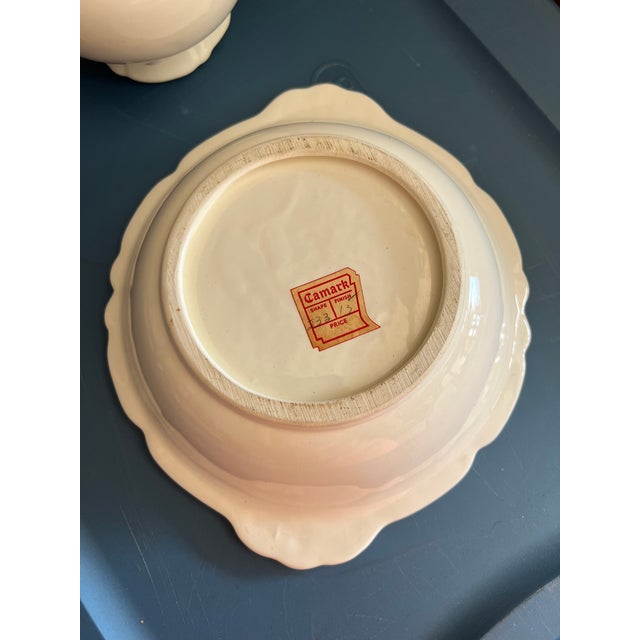 Antique Pitcher and Bowl by Camark For Sale - Image 13 of 15