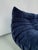 Textile French Togo 2-Seater Sofa in Blue Corduroy attributed Michel Ducaroy for Ligne Roset, 1970s For Sale - Image 7 of 12