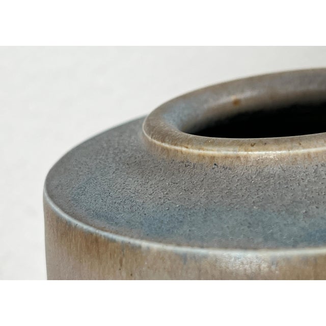 Mid-Century German Studio Pottery Vase by Karin and Walther Zander, 1960s For Sale - Image 5 of 15