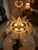 Metal Murano Glass Chandelier attributed to Ercole Barovier, 1940s For Sale - Image 7 of 18