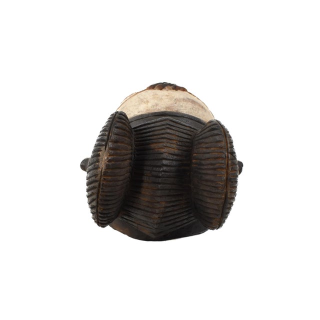Early 20th Century Early 20th Century Punu Mukudji Maiden Spirit Mask Gabon For Sale - Image 5 of 6