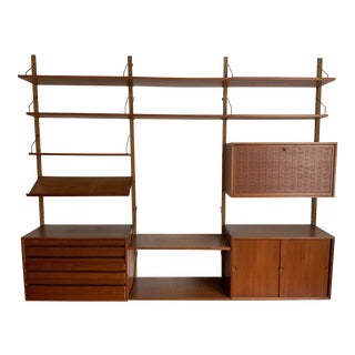 1960s Poul Cadovius Mid-Century Cado Royal System With 3 Bays For Sale