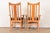 Stickley Style Mission Oak Arts & Crafts High Back Dining Chairs, Set of Six For Sale - Image 10 of 12