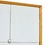 Mid-Century Modern Swedish Segmented Mirror in Beech Frame, 1960 For Sale - Image 4 of 7