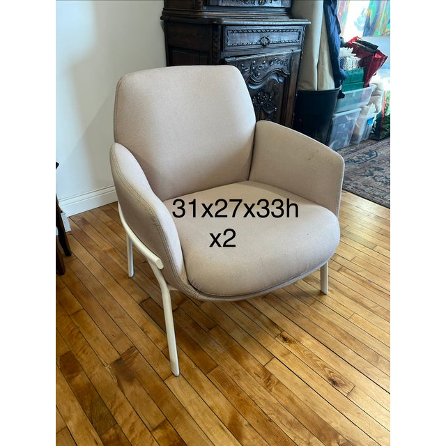 Poppy Lounge Chair Set For Sale - Image 4 of 8