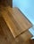 Tiger Oak Queen Anne Style Tea Table With Pull Out Shelves For Sale - Image 9 of 12