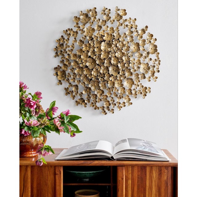 Contemporary Blossom Wall Sculpture For Sale - Image 3 of 12