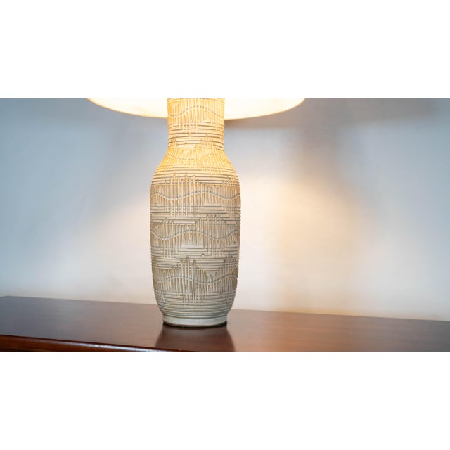 1950s 1950s Lee Rosen for Design Technics Attr. Ceramic Table Lamp For Sale - Image 5 of 16