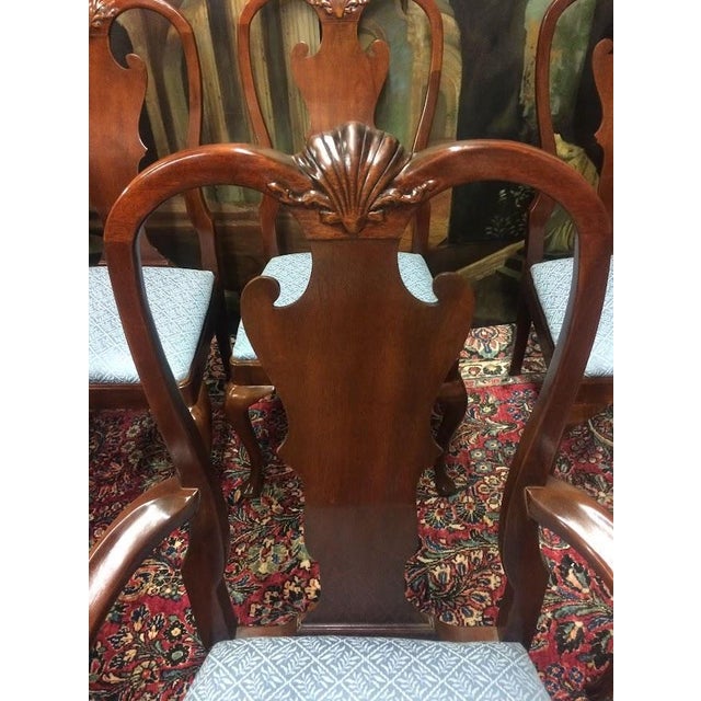 Vintage Dining Chairs, Henredon Furniture, Set of Eight For Sale - Image 10 of 15