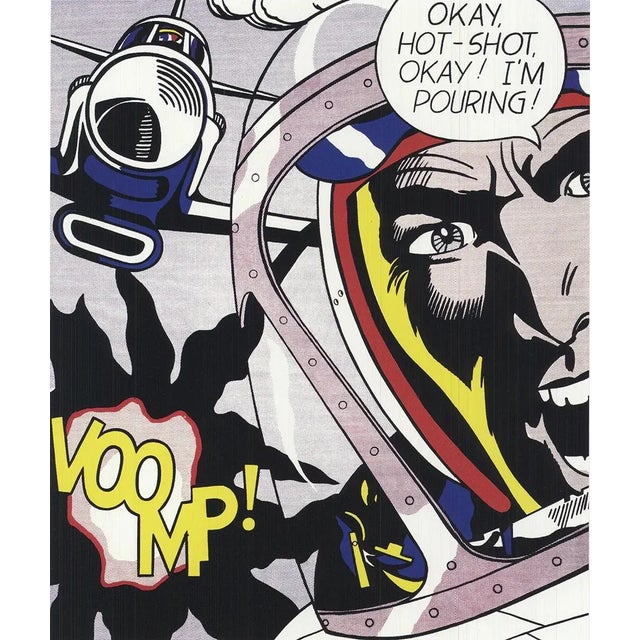 Artist: Roy Lichtenstein Title: Okay, Hot-Shot! Year: 1988 Signed: No Medium: Offset Lithograph Paper Size: 14 x 11 inches...