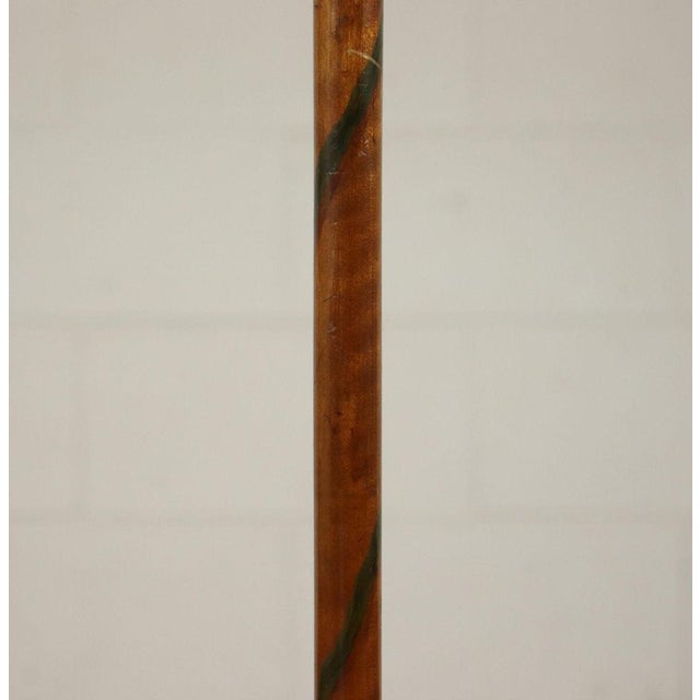 Wood 19th Century George IV Satinwood Fabric Screen Poles, England For Sale - Image 7 of 15