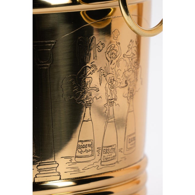 Vintage Brass Champagne Bucket, 1920s For Sale - Image 13 of 18