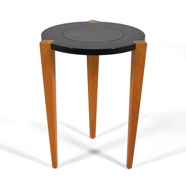 Postmodern Lee Weitzman Side Table For Sale - Image 3 of 12