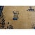 1920s Beige Field Vase Classic Greek Key Antique Chinese Peking Knotted Wool Rug For Sale - Image 9 of 10