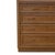 1980s Thomasville Prestige Oak Drawer Console Sideboard For Sale - Image 11 of 18