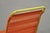 Vintage Mid Century Modern Orange Vinyl Spaghetti Strap Glider Lounge Chair For Sale - Image 17 of 18