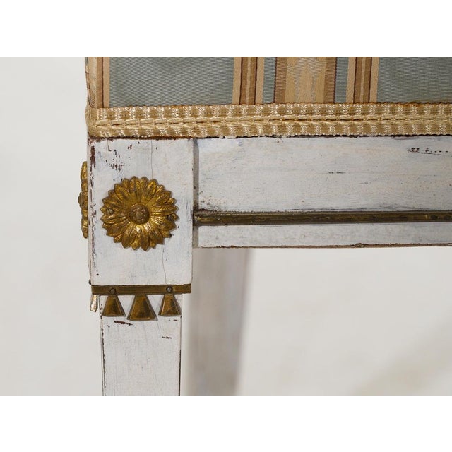 Armchairs with Detailed Bronze, Set of 2 For Sale - Image 4 of 8