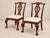 Wood Vintage Baker Furniture Chippendale Dining Set For Sale - Image 7 of 10