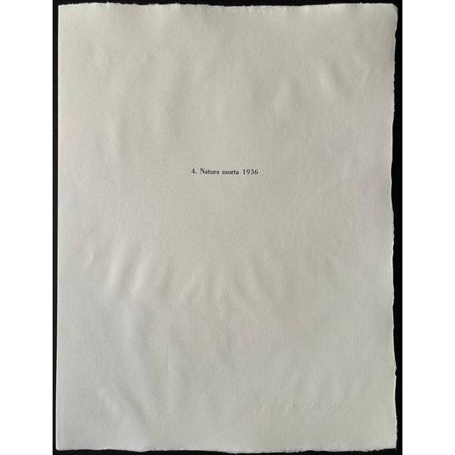 1970s Giorgio Morandi, Natura Morta, 1973, Lithograph For Sale - Image 5 of 9