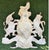 Early 20th Century Large English British Plaster Royal Coat of Arms Wall Plaque For Sale - Image 18 of 18