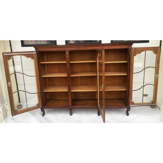 Bookcase in Oak with Adjustable Shelves, 1950s For Sale - Image 18 of 18