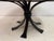 Vintage Round Onyx and Wrought Iron Coffee Table, 1970s For Sale - Image 10 of 13