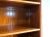 Brown Teak Open Bookcase with Adjustable Shelves & Cupboard For Sale - Image 8 of 13