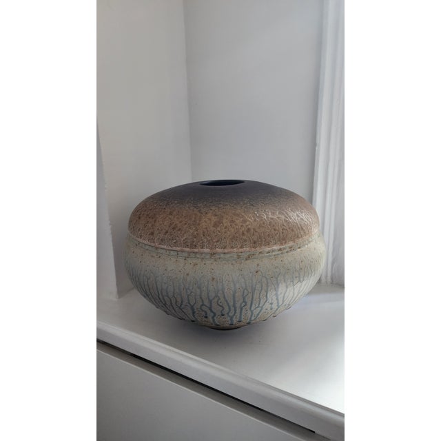 Mid Century Art Studio Drip Vase For Sale - Image 11 of 11