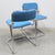 1970s Bauhaus Blue Chrome Chairs, 1970s, Set of 6 For Sale - Image 5 of 10