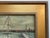 Sky Blue 1960s M Morton Impressionist Seascape Signed Oil Painting on Canvas, Framed For Sale - Image 8 of 8