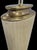 Vintage Tesselated Tile Mid Century Modern Brass Cap Floor Lamp in the Manner of Karl Springer by Fine Arts Lamps For Sale - Image 12 of 12