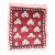 Red Mini Size Vintage Turkish Rug For Sale