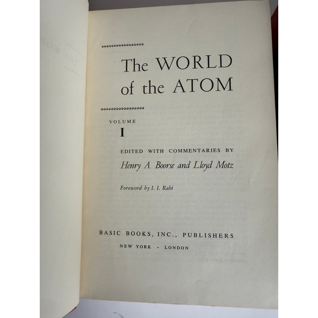 1966 Vintage 2-Volume Boxed Set of “The World of the Atom” For Sale - Image 9 of 12