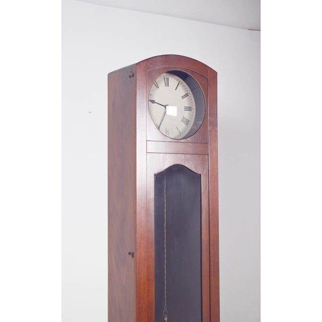 Antique English Grandfather Clock For Sale - Image 9 of 13