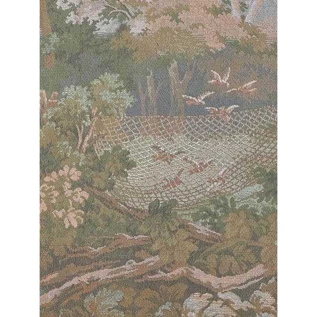 Vintage Aubusson French Jaquar Tapestry, 1960s For Sale - Image 9 of 16