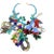 Vintage Venetian Murano Glass Statement Bib Necklace Designer 1992 Venice, Italy For Sale