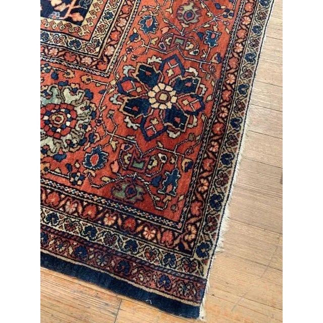Late 18th Century Navy Blue Persian Antique Farahan For Sale In Washington DC - Image 6 of 8