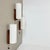 Contemporary Vintage Satin White Glass and Teak Wall Lights, 1960s, Set of 2 For Sale - Image 3 of 18